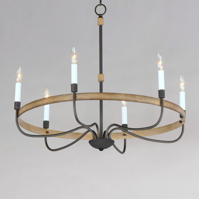 Alvonia 6 - Light Dimmable Chandelier