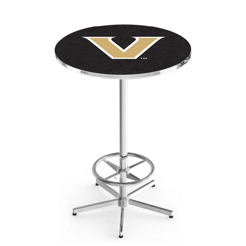 NCAA Round Dining Table, Vanderbilt University