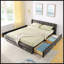 Structure de lit en chenille pour grand lit avec tête de lit, tiroir de rangement et fabrication solide pour plus de confort et de style-131377629-131377631