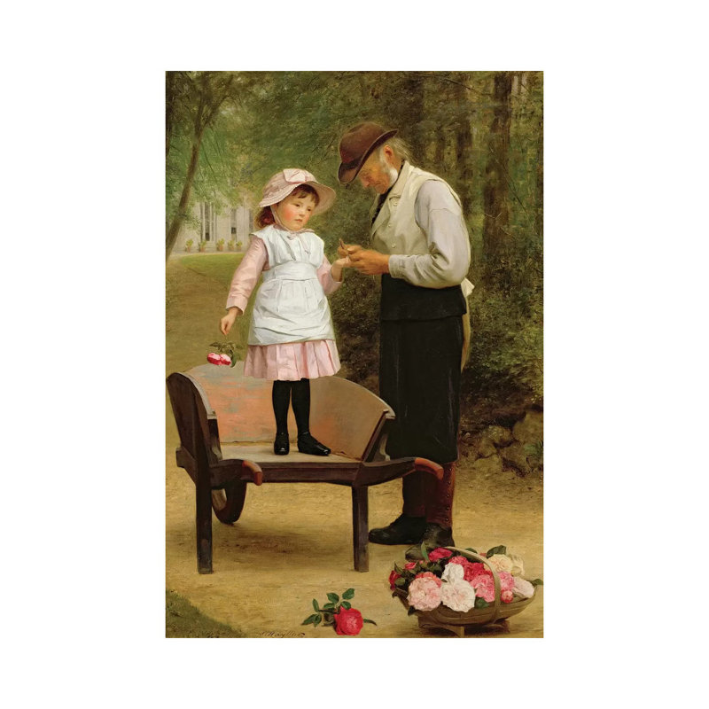 The Thorn by James Hayllar - Wrapped Canvas Print, 20.32 cm H x 30.48 cm W