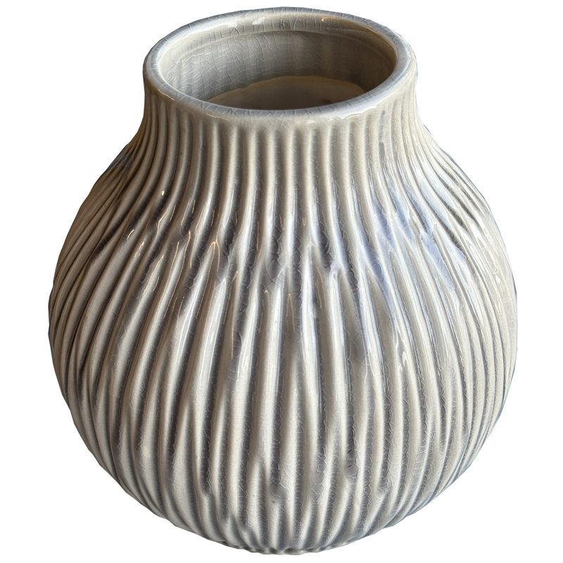 Catheline Handmade Ceramic Table Vase, 18cm H x 17cm W x 17cm D