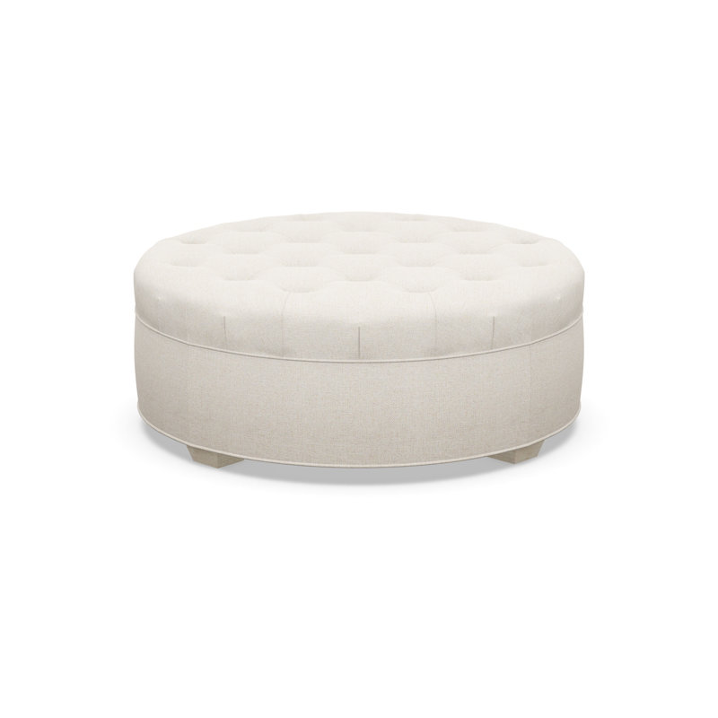Round Ottoman, 5246-70, Sandstone