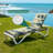  Outdoor Indoor 3'' Lounge Patio Cushion Tropical beach palm trees hammock Water-Resistant Chaise Lounge Cushion for Chair Patio Furniture Seat Cushion