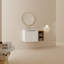 Meuble-lavabo avec lavabo et petites tablettes de rangement