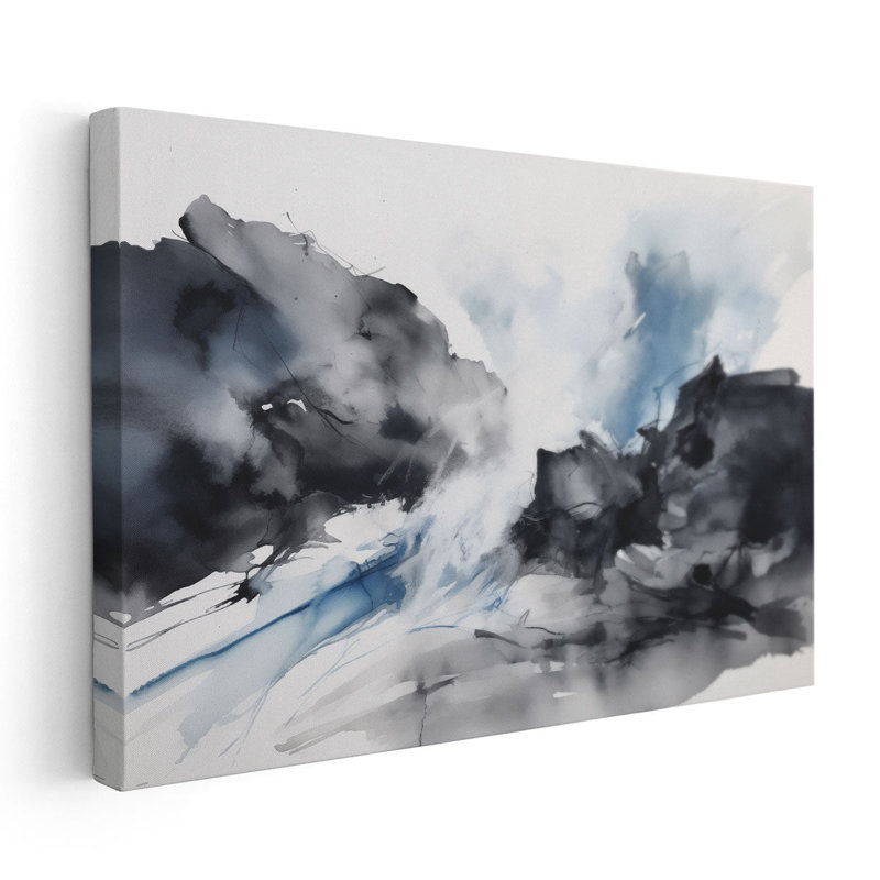 Rocky River Rush, 20" H x 30" W