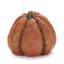 Ensemble de 3 citrouilles rustiques en terre cuite