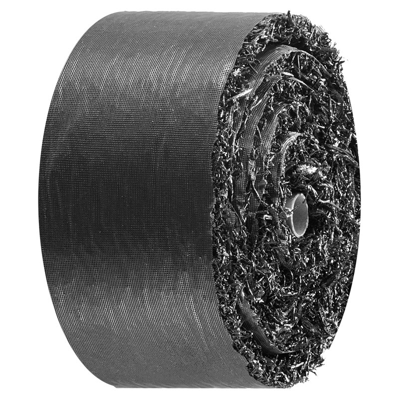 Rubber Mulch Mat Roll, 96 x 24 in Recycled Rubber Mulch Mat, 0.5 Thick Cuttable, Reduced Weed Growth, Natural-Looking Weed Barrier Mat, Permanent Walkway Pathway for Landscaping