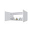 Armoire murale, armoire 2 portes, armoire blanche