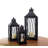 3 Piece Metal Lantern Set