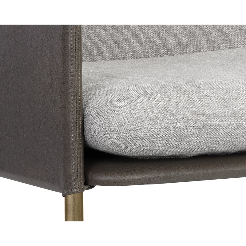 Bellevue Armchair, Grey Performance