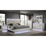 Ensemble de chambre rembourrée 5 lumières Lashell
