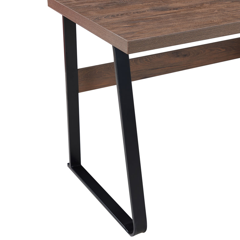 Home Office Computer Desk with Drawers/Hanging Letter-size Files