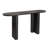 Asymmetrical Firwood And Sycamore Wood Console Table