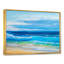 «Beautiful Blue Ocean Sunset And Waves», reproduction sur toile flottante-1302644577-1302644589