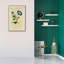 «Blue Flower» par Art Licensing Studio, art mural sur toile-855922869
