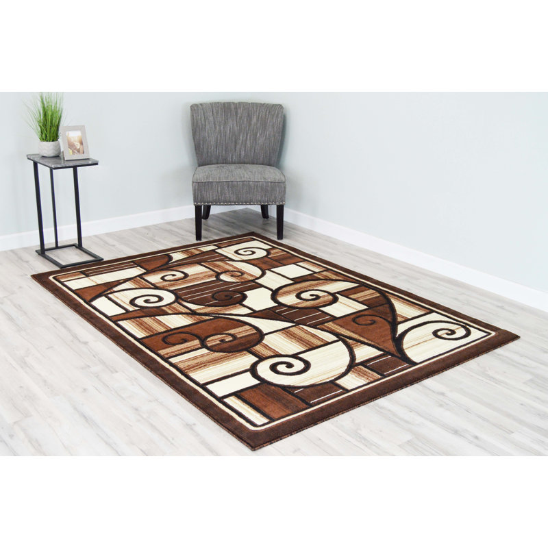 Cosper Abstract Indoor Rug, Rectangle 8' x 10'5"