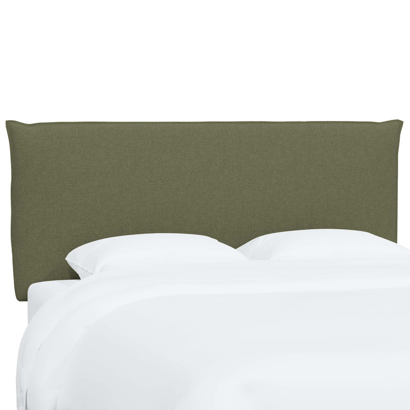 Halcyon Upholstered Headboard, Queen, Zuma Laurel Textured Linen