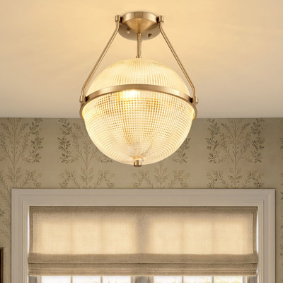 Plafonnier semi-encastré 3 lumières