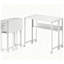 Bureau d'ordinateur pliant (sans tabourets)