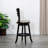 30" Bar Height Slat Back Swivel Stool-1244319198