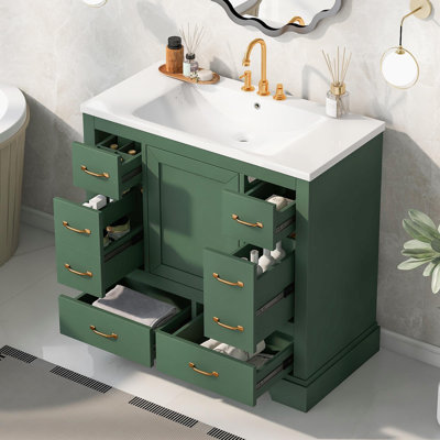 Meuble-lavabo 36 po