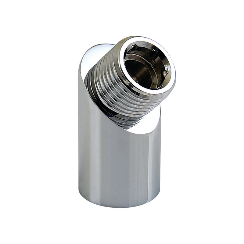 Kingston Brass Shower Scape Wall Mount Supply Elbow, Polished Chrome