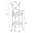 Kelseyville Solid Elm Wood Stool with Rattan Seat-1047838104-1056023483