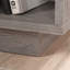 Table de chevet, finition brune
