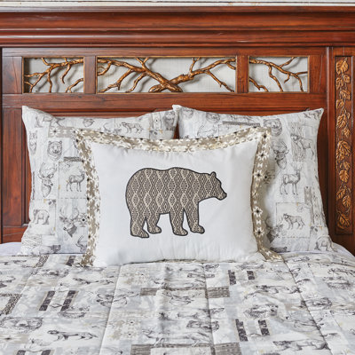  Taie décorative 100% coton