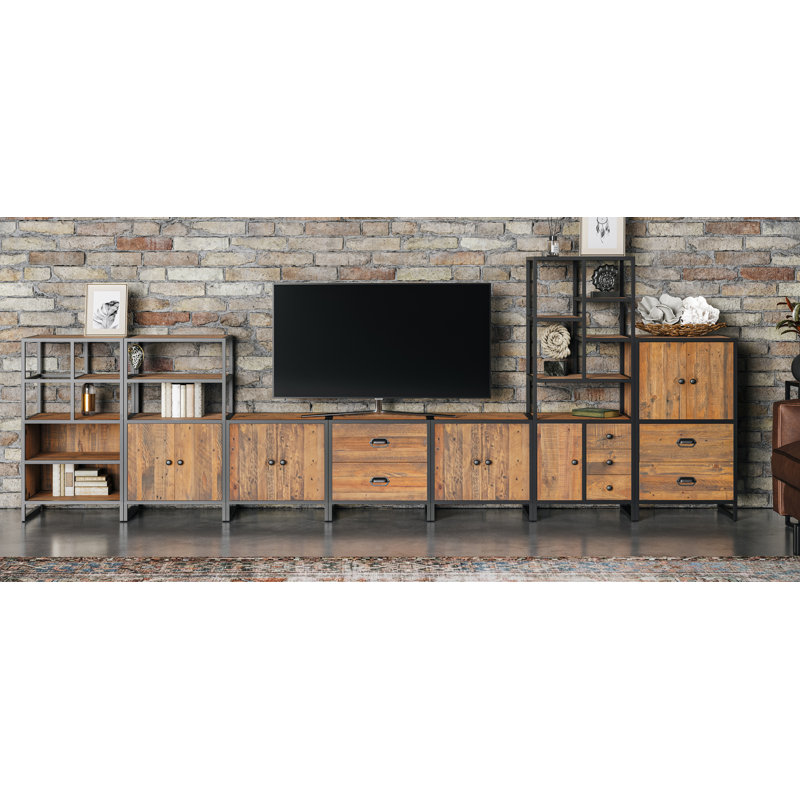 Alvern 90cm H x 40cm W Metal Standard Bookcase