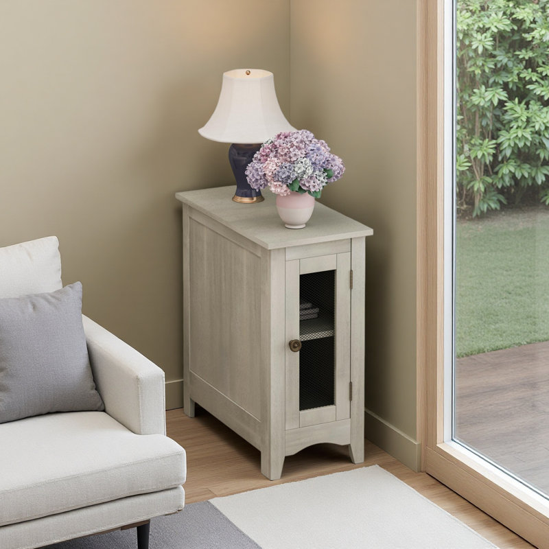 Table d'appoint rectangulaire, Gris