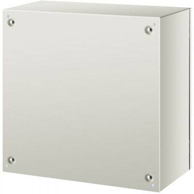 NEMA Steel Enclosure, 24 x 24 x 12'' NEMA 4X Steel Electrical Box, IP66 Waterproof & Dustproof, Outdoor/Indoor Electrical Junction Box, with Mounting Plate