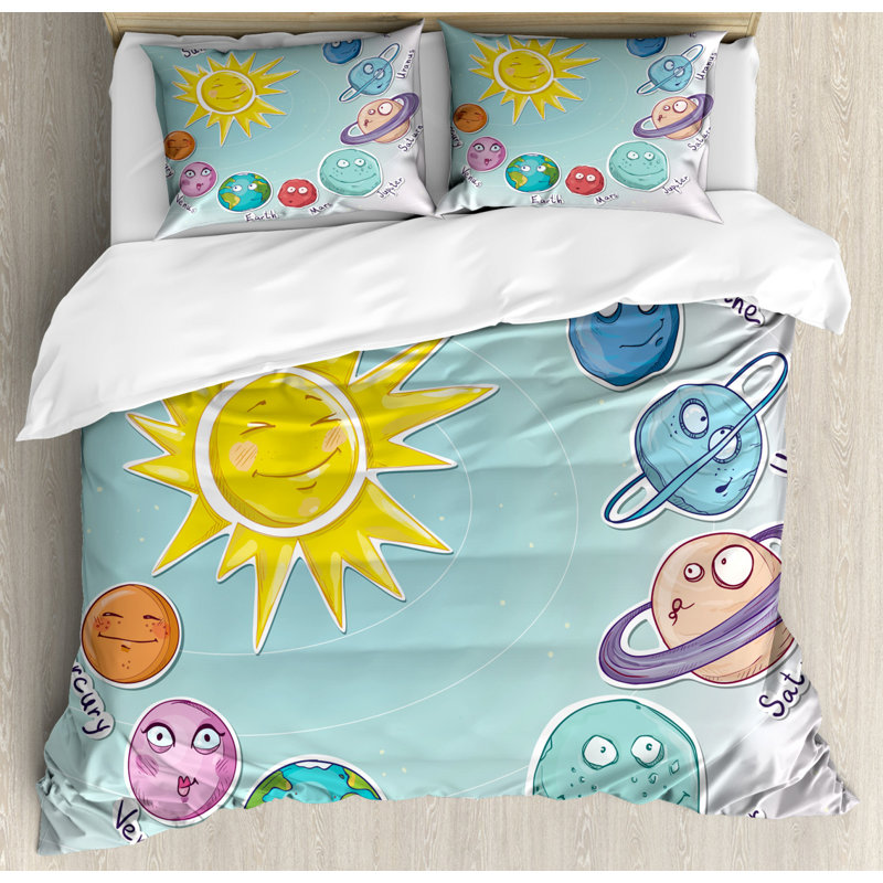 Breelee 260 TC Duvet Cover Set, Double - 2 Standard Pillowcases