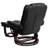Shebeen Faux Leather Swivel Recliner-68977425