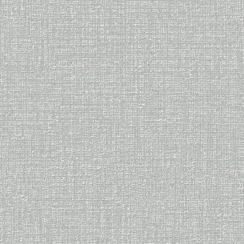 Chenille Vinyl Metallic Wallpaper Roll, Gray/Silver