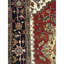 Hand Knotted Wool Area Rug in Rust