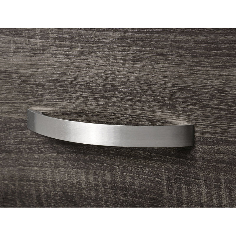 Table de chevet 2 tiroirs Grey Oak