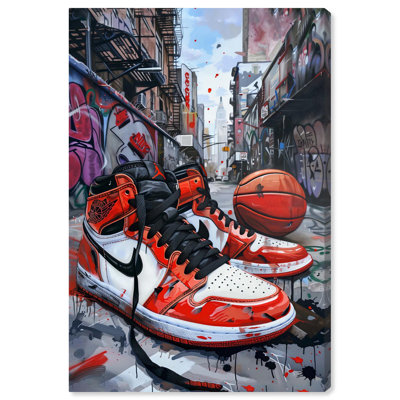 Streetwise Sneakers Canvas by Art Remedy