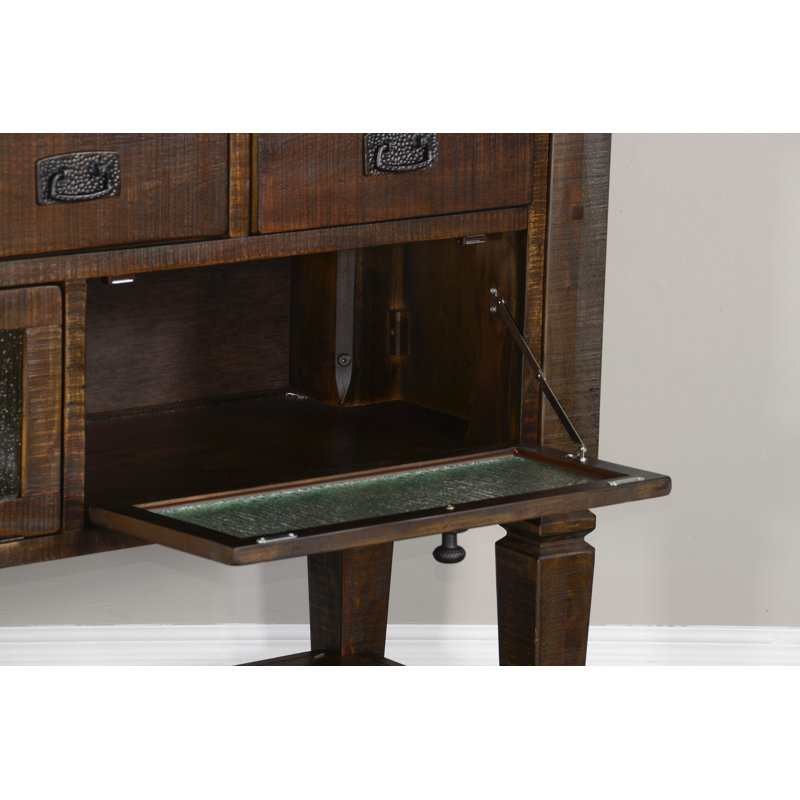 Buffet bas, Brun foncé