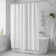 Waffle Weave Fabric Shower Curtain Waterproof