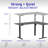 VIVO Electric Corner Standing Desk-102434962