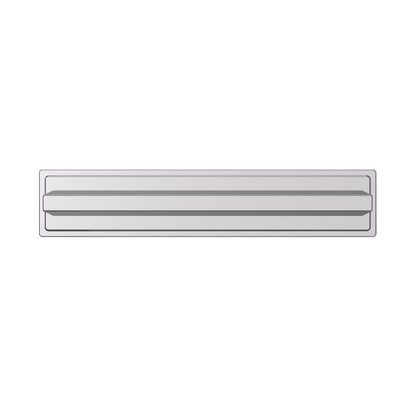 4940 Transitional Back Plate, Polished Chrome