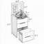 (48CM) Meuble-lavabo 3 en 1 avec miroir Plip-134004028