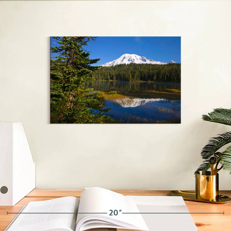 Alvord, mont Rainier en automne, H 8 po x l 12 po