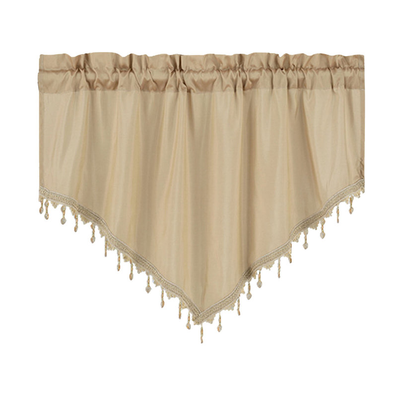 Rideaux de couleur unie Kondieu, Beige