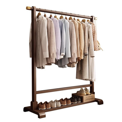 Nan Bamboo Art Clothes And Hat Stand