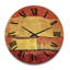 Horloge murale en bois massif Somoa-1490429826