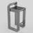 Byars Counter Stool with Metal Frame