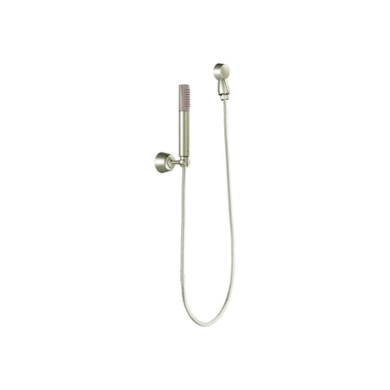 Douche à main Fina en nickel brossé