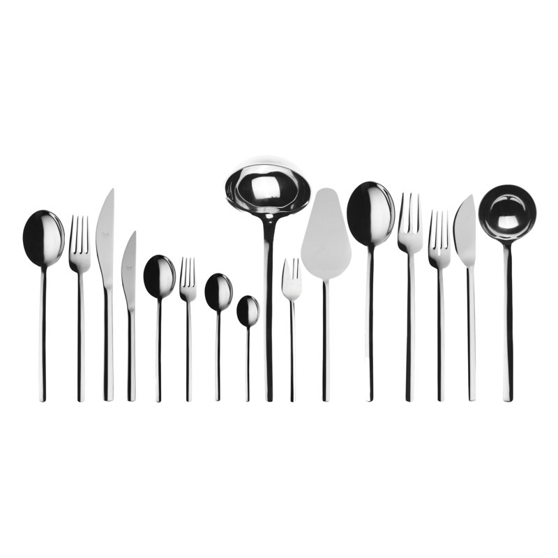 Ensemble de couverts raison - 126 pièces - Acier inoxydable, Argent argent